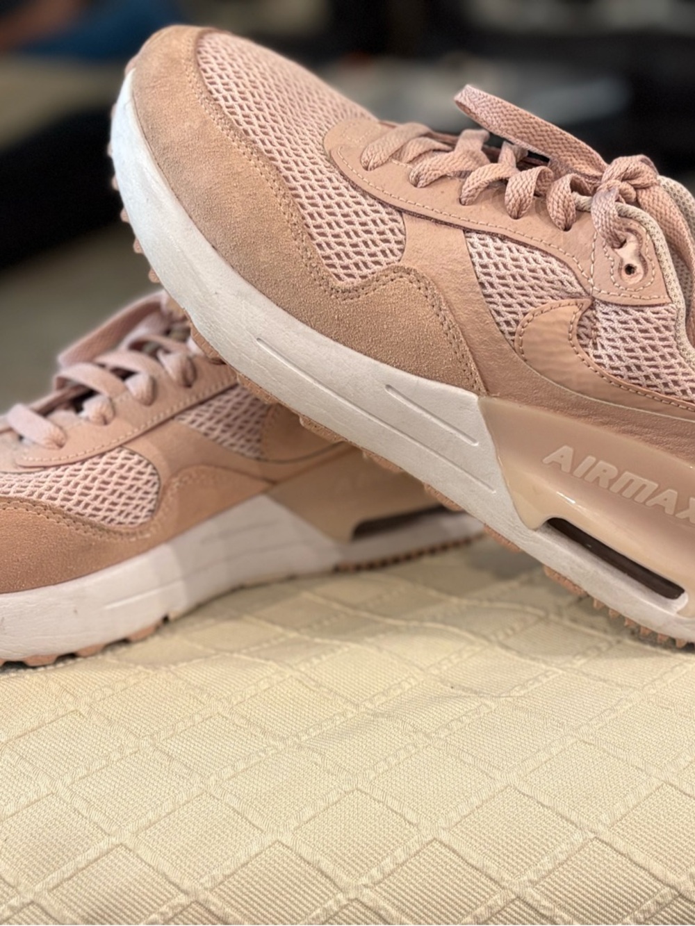 Nike Women’s Air Max Sneakers in Dusty Rose